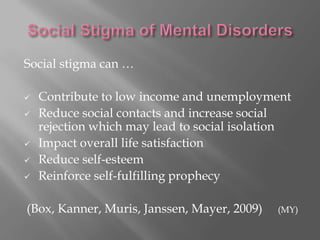 Functional Disorders (cont’d.)Personality DisorderDeviant behavior not otherwise classified as psychotic or neurotic.(MY)