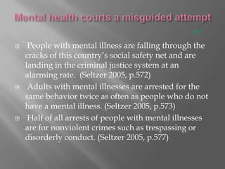 Social Factors in Mental Disorders (cont’d.)7.)  September 11(MY)