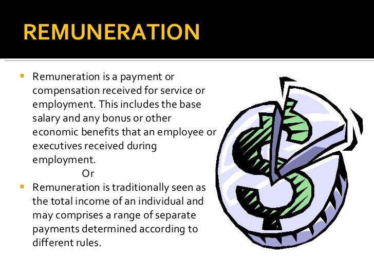 incentives and remuneration