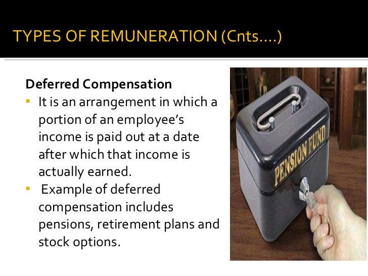 Stock options earned income