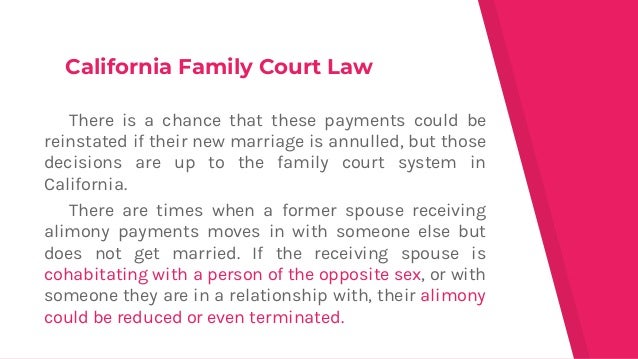 You Pay Alimony But Your Ex Is Living With Someone Else