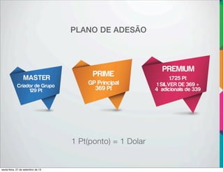 sexta-feira, 27 de setembro de 13
 