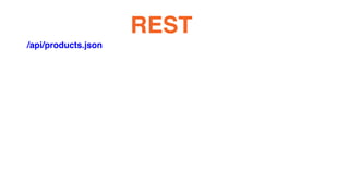 /api/products.json
REST
 