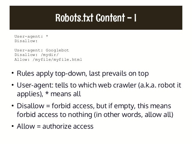 your first sitemap xml and robots txt implementation