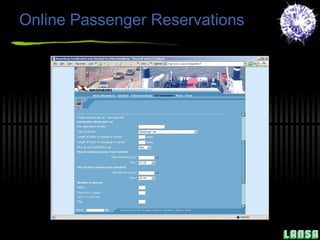 Online Passenger Reservations 