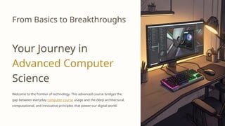 Advance Basic Computer Course........... | PPTX