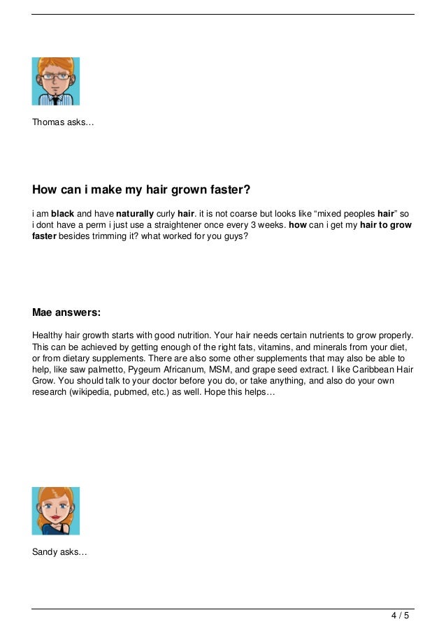 How Can I Get My Hair To Grow Faster Naturally How Can I Get My Hair To Grow Faster Naturally