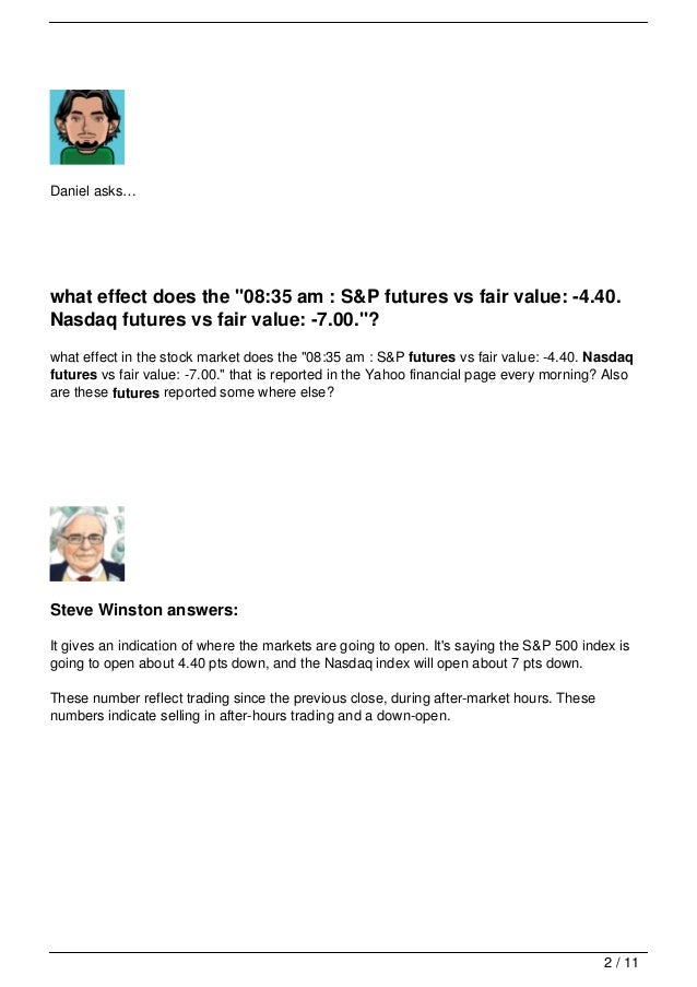 Your Questions About Nasdaq Futures Your Questions About Nasdaq Futures