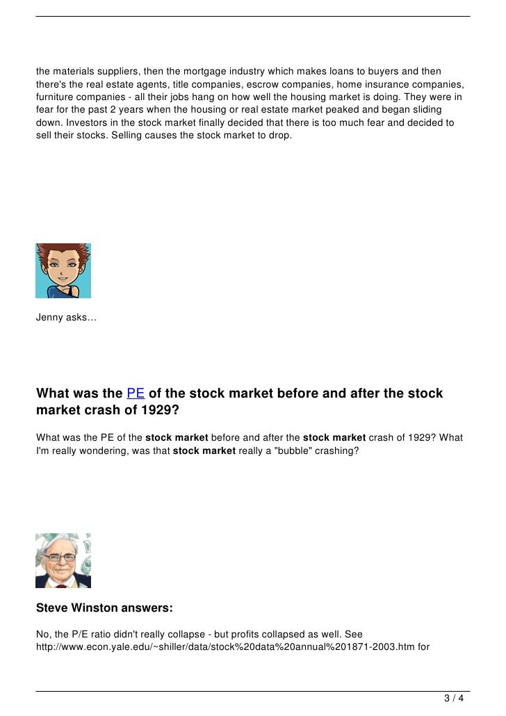 Your Questions About Stock Market