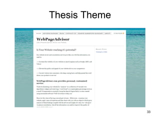 Thesis Theme 