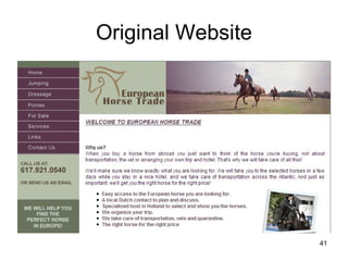 Original Website 