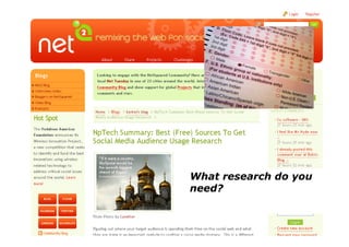 Creating Your Organization's Social Media Strategy Map