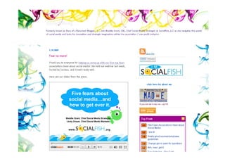 Creating Your Organization's Social Media Strategy Map