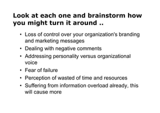 Creating Your Organization's Social Media Strategy Map