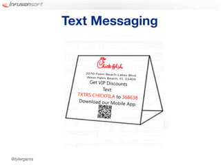 Text Messaging




@tylergarns
 
