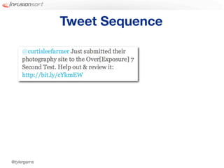 Tweet Sequence




@tylergarns
 