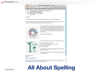 @tylergarns   All About Spelling
 