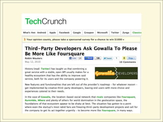 Your API is a product.Treat it that way.Your developers are your customers.
