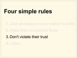 Your API Sucks! Why developers hang up and how to stop that. | PDF