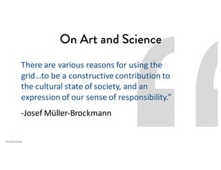 -Josef	Müller-Brockmann
On Art and Science
 