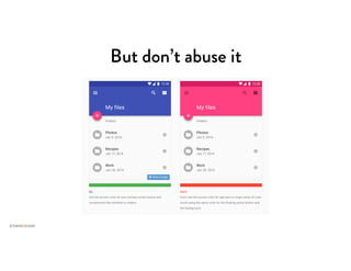 But don’t abuse it
 