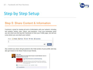 13  ::  Facebook and Your BusinessA Home Tour.__________________________________________