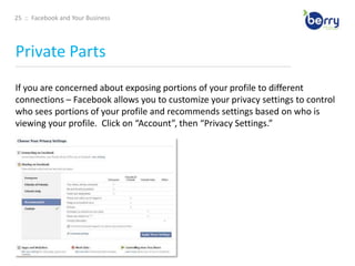 16  ::  Facebook and Your BusinessStep by Step Setup____________________________________________________________________________________________________________________________________________