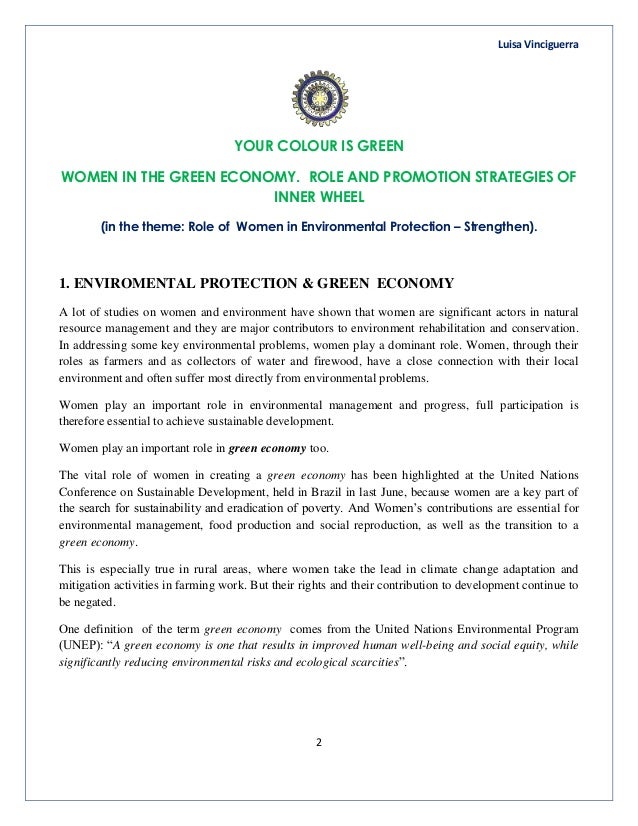Role Of Women In Natural Resource Management Role Of Women In Natural Resource Management