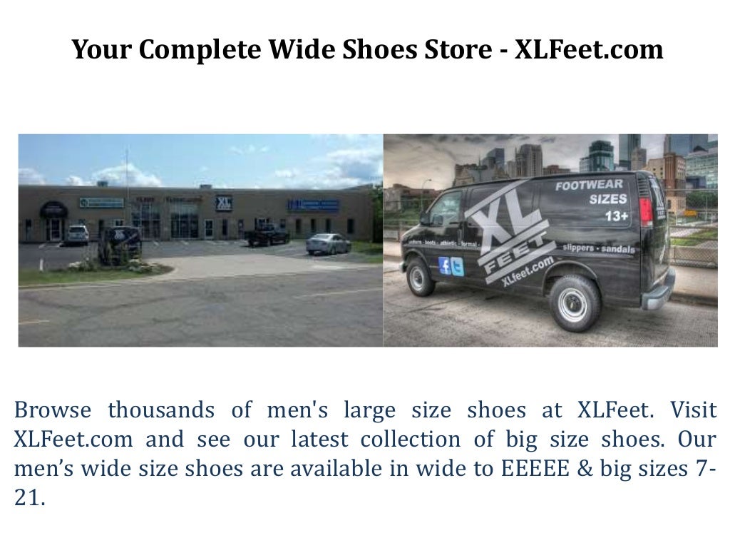 Your Complete Wide Shoes Store