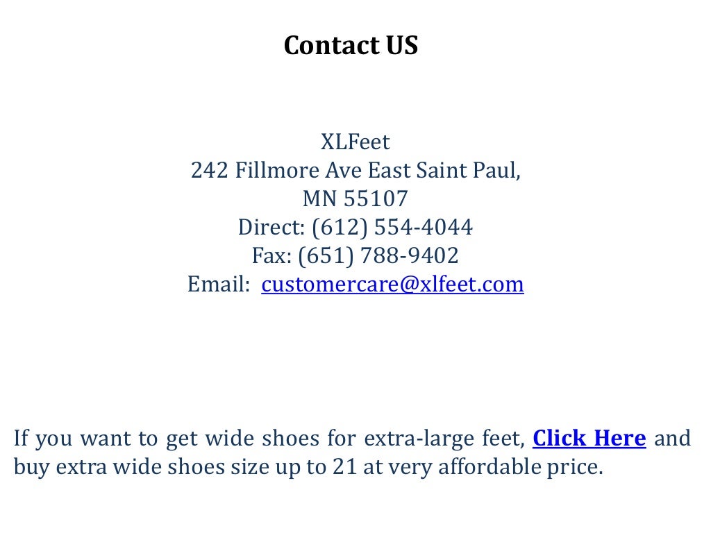 Your Complete Wide Shoes Store