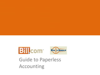 Guide to Paperless
Accounting
 
