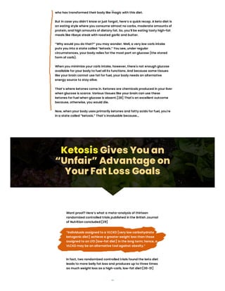 Ketosis Gives You an “Unfair” Advantage on Your Fat Loss Goals