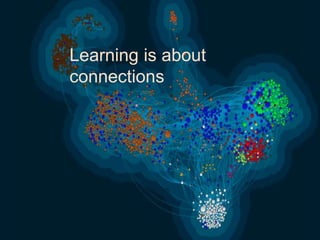 Learning is about 
connections 
 