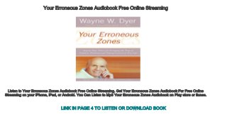 Erroneous Zone