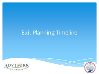 Exit Planning Timeline

 