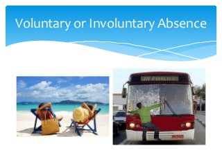 Voluntary or Involuntary Absence

 