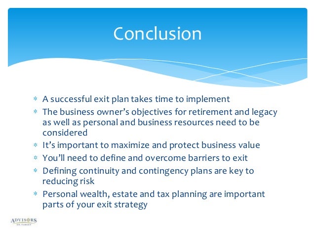 Plan your forex exit strategy