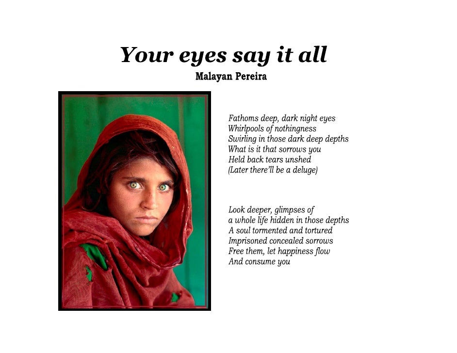 Your Eyes Say It All