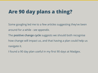 Your first 90 days | PDF
