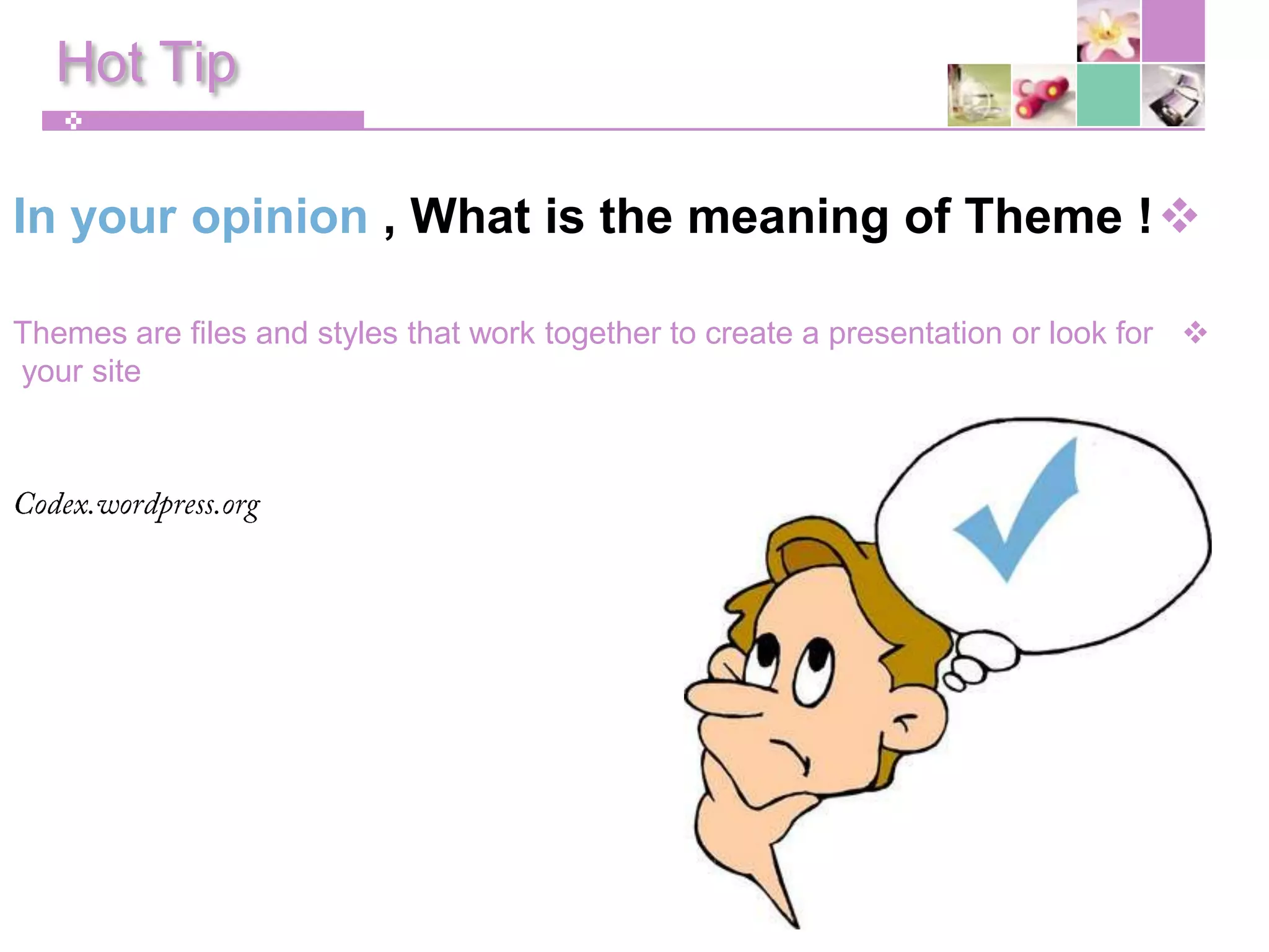 Your First Wordpress Theme