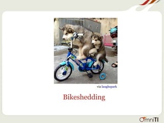 Bikeshedding
via laughspark
 