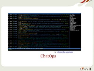 ChatOps
via wikimedia commons
 