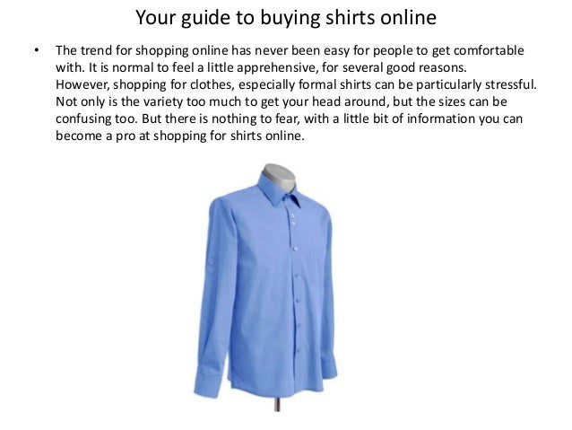get shirts online
