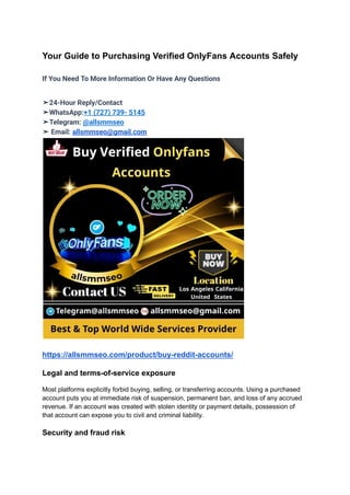 Your Guide to Purchasing Verified OnlyFans Accounts Safely.pdf