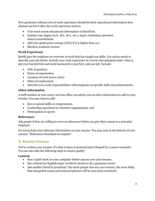 Your guide to resume writing 3 - Your Guide To Resume Writing 3 2 320 