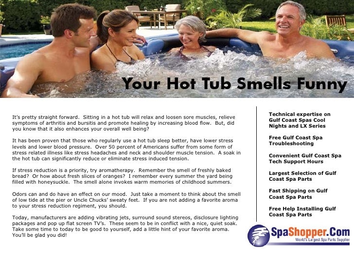 Your Hot Tub Smells Funny