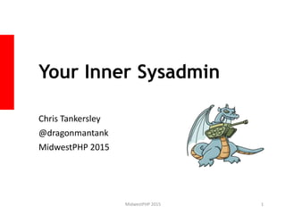 Your Inner Sysadmin
Chris Tankersley
@dragonmantank
MidwestPHP 2015
MidwestPHP 2015 1
 