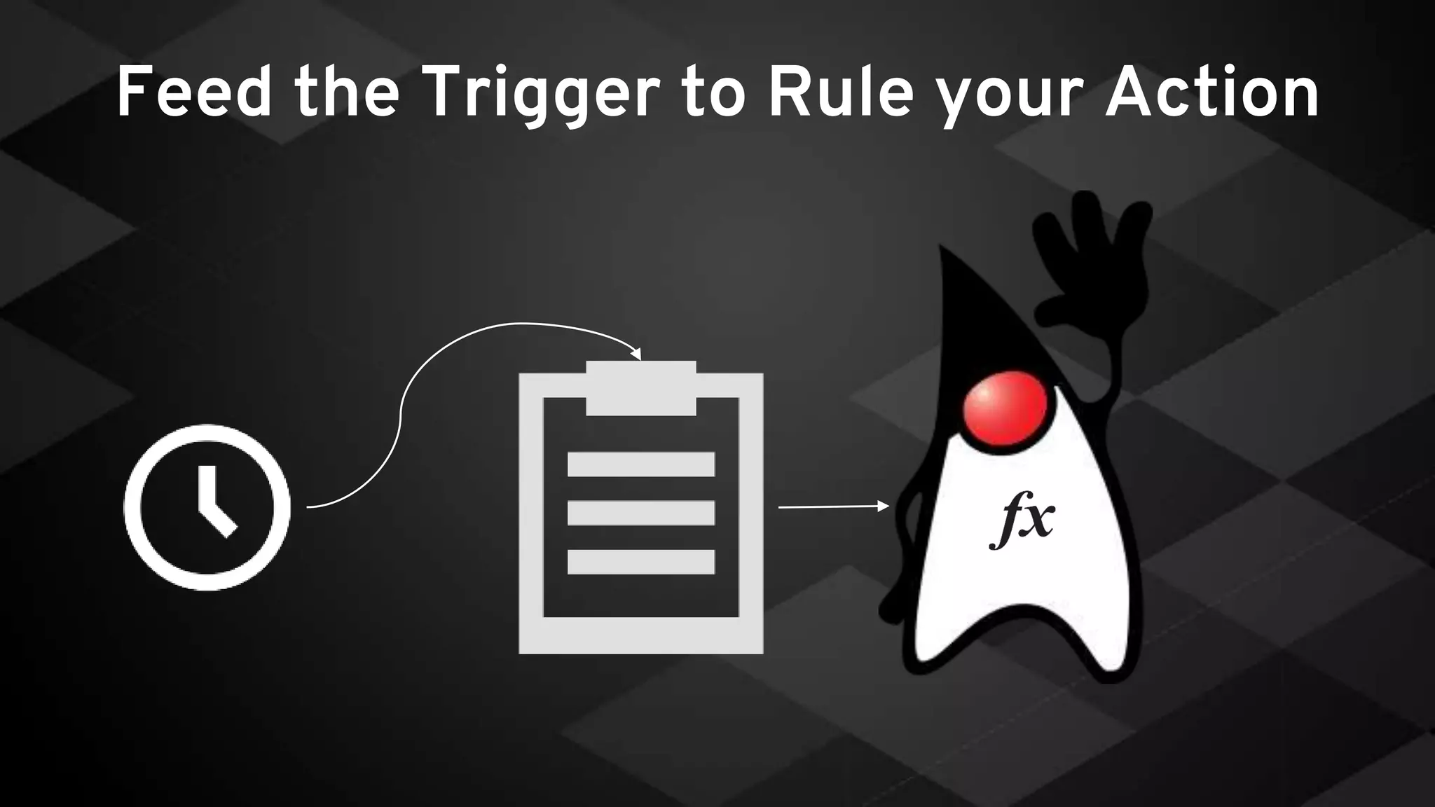 Feed the Trigger to Rule your Action
 