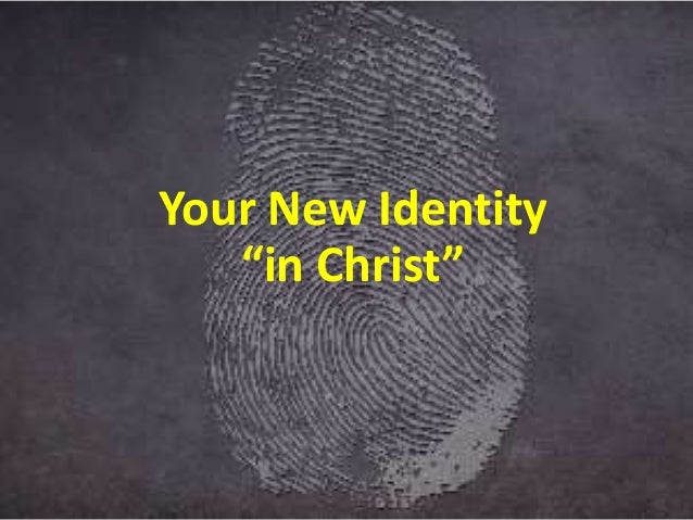 your new identity new identity