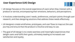 UI/UX Design Course in Pune | Training Institute Pune | PPT